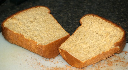 Flower Pot Bread Sliced