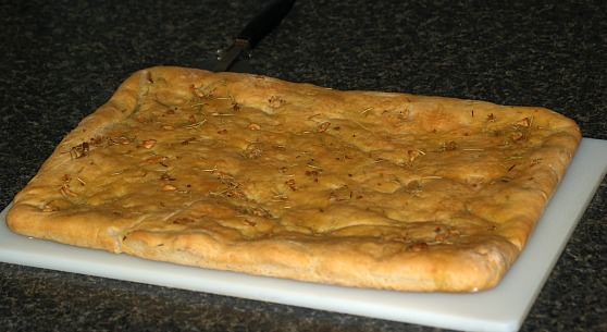 Focaccia with Rosemary and Garlic