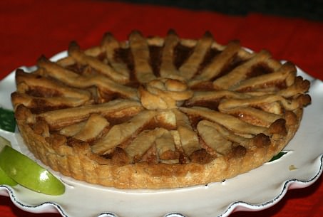 French Apple Custard Tart Recipe