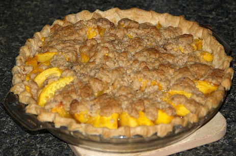 Peach Crumb Pie Recipe