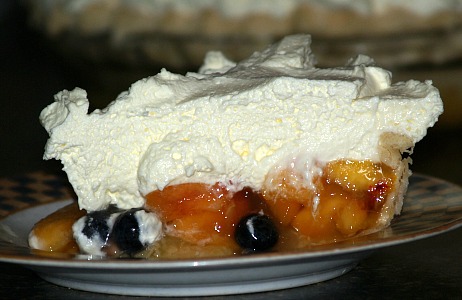 Fresh Peach and Blueberry Pie Recipe