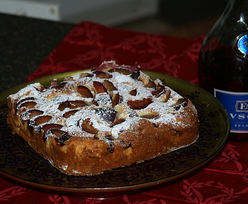 how to make a plum cake recipe