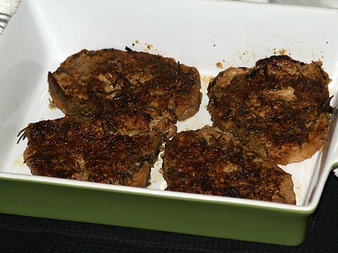 Fresh Rosemary Pork Chop Recipe