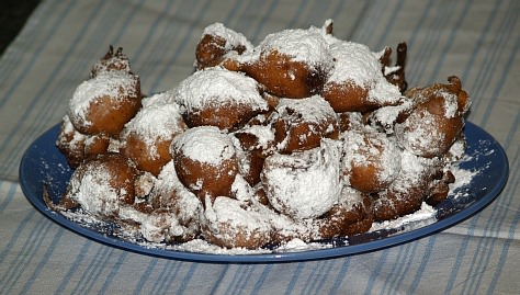 Fried Doughnut Recipe with Cheese