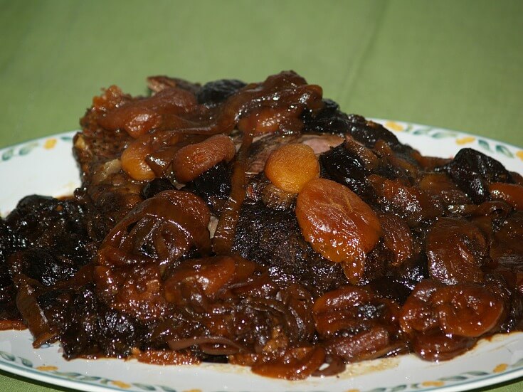 Fruited Pot Roast Recipe