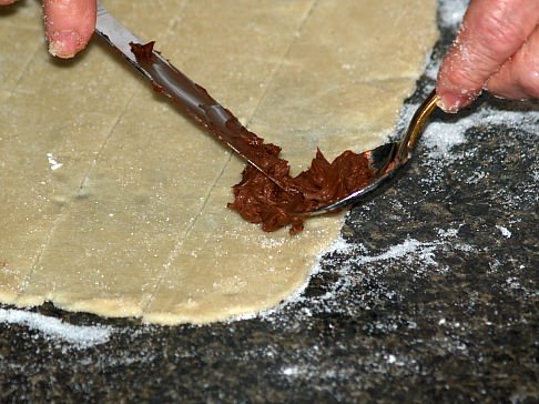 Fudge Cookie Step One