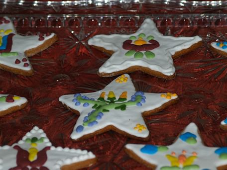 Gingerbread Cookie Star Cut Outs