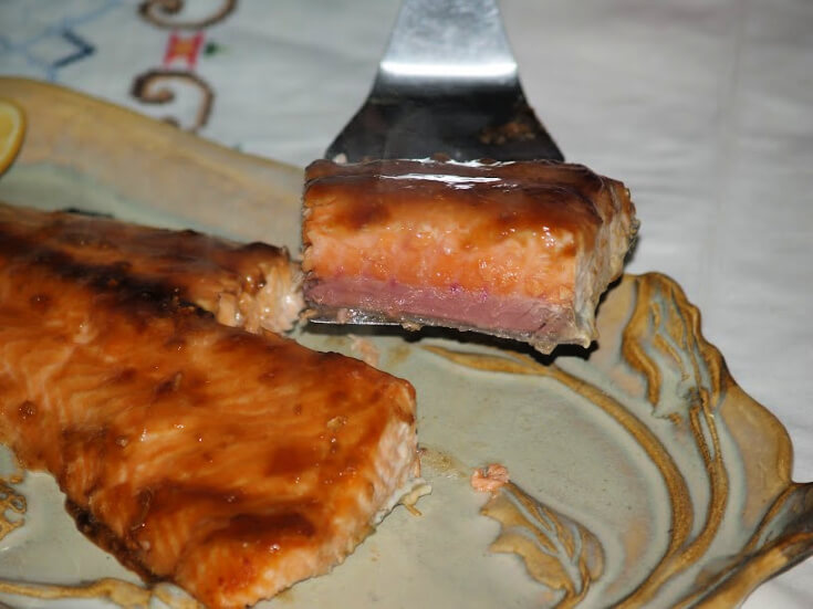 Gingered Teriyaki Salmon