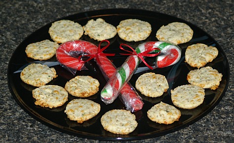 goat cheese wafers