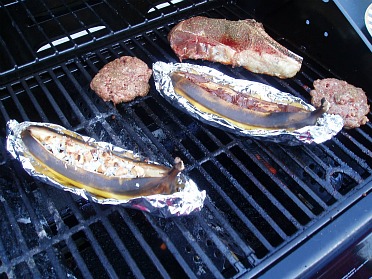 Grilled Bananas