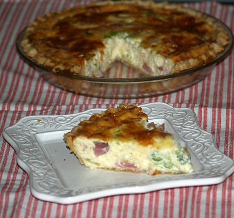 Ham Cheese Quiche Recipe with Broccoli