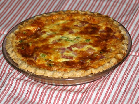 Ham Cheese Quiche Recipe with Broccoli