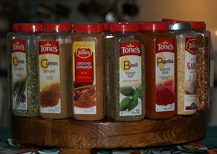 stored spices