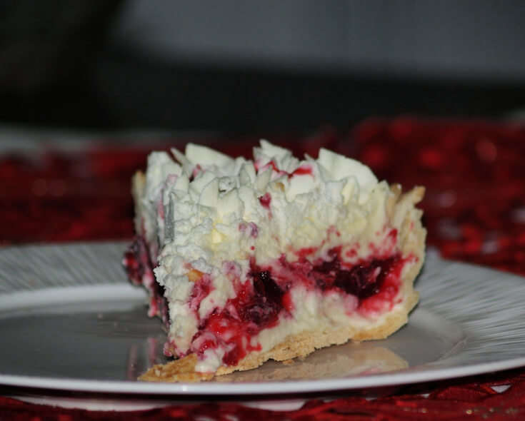 White Chocolate Cranberry Pie Recipe