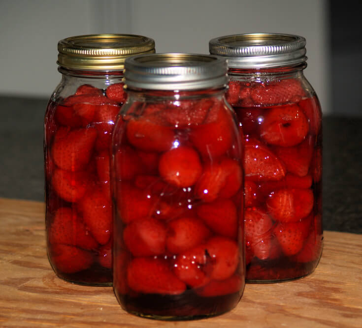Canning Strawberries