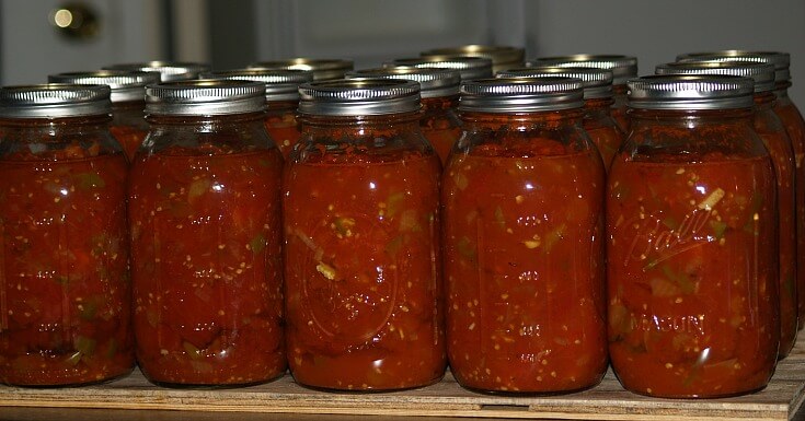 Fresh Canned Salsa