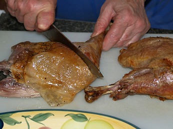 Carving a Turkey