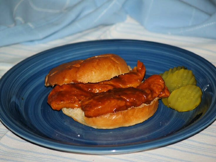 Mustard Barbeque Chicken Tenders