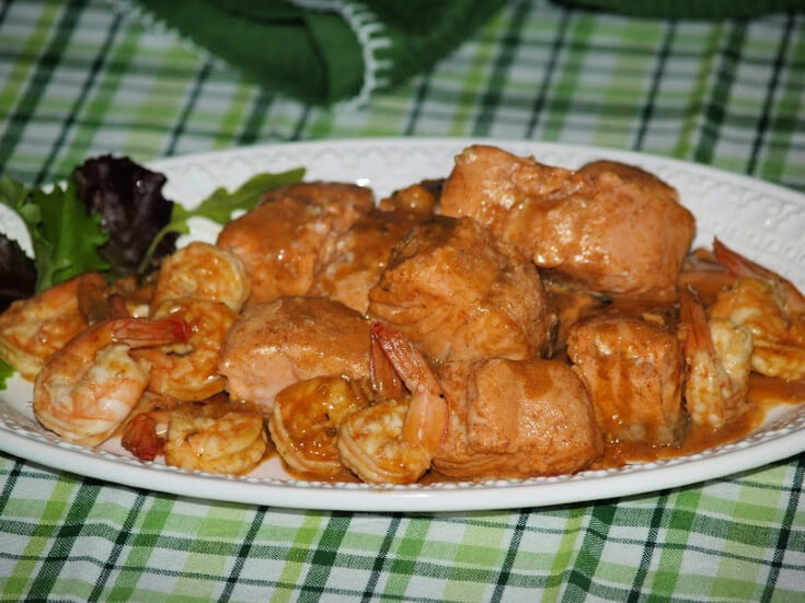 Citrus Salmon and Shrimp Recipe