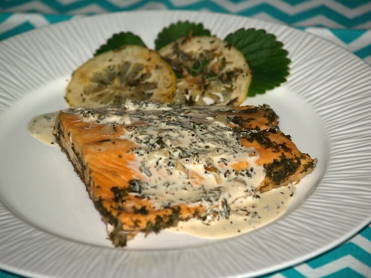 Poached Trout Recipe with Tarragon