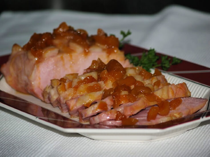 Glazed Canadian Style Bacon