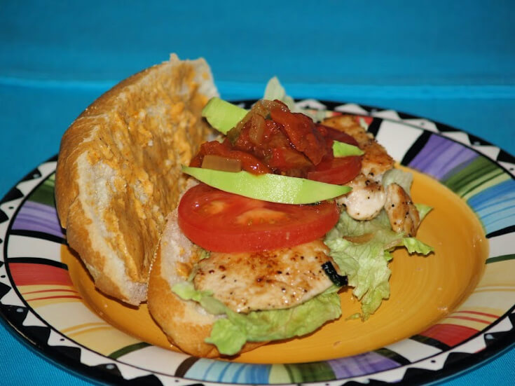 Tex Mex Chicken Sandwich