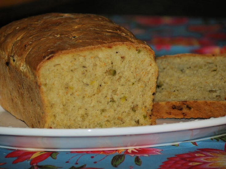 Parmesan Jalapeno Olive Bread