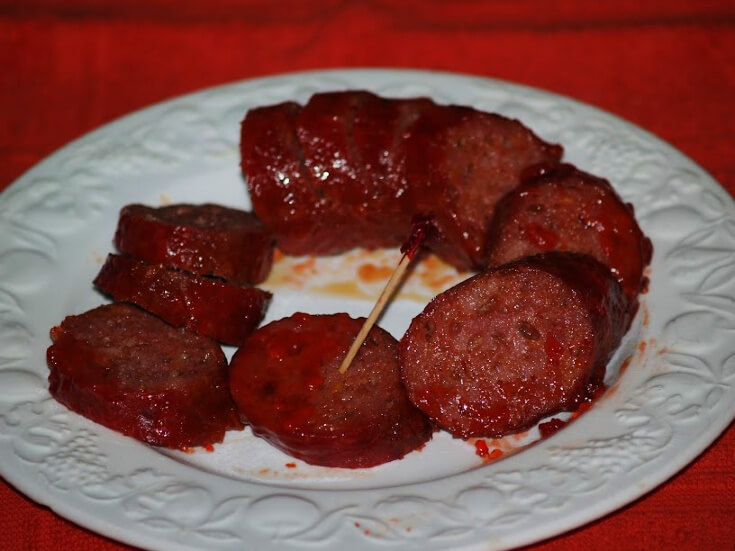 Glazed Barbeque Salami