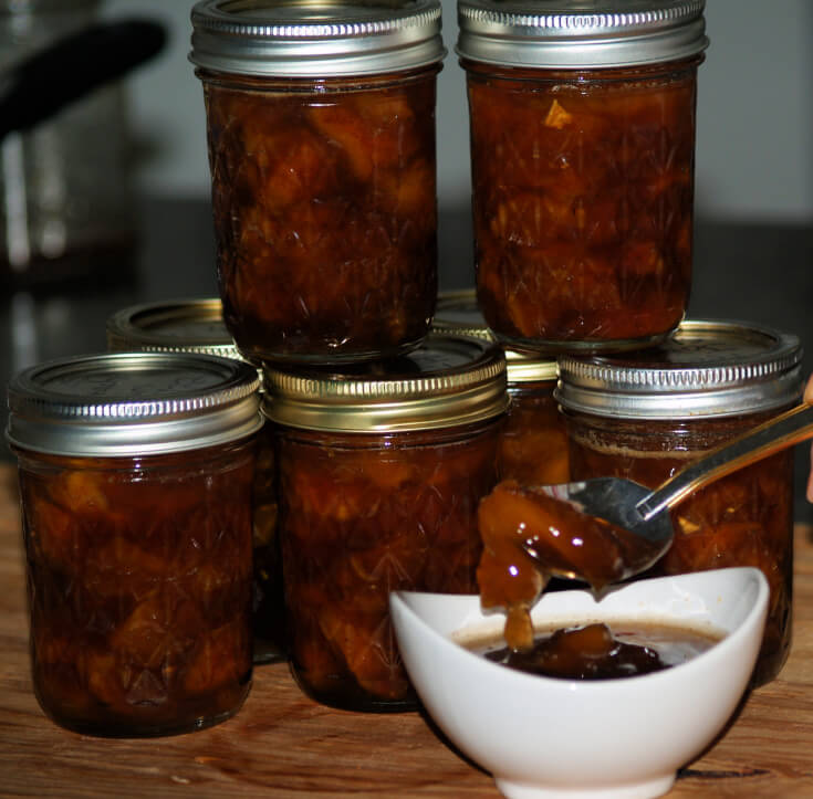 Spicy Peach Jam Recipe