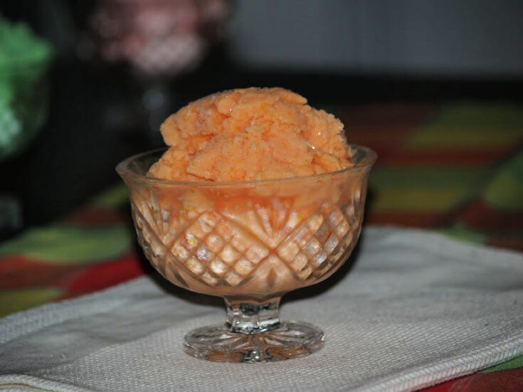Orange Sherbet Recipe