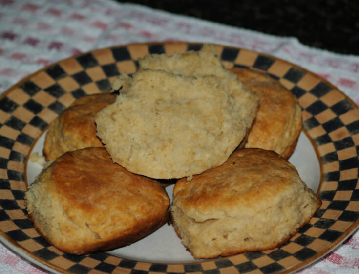 Buttermilk Sourdough Biscuits