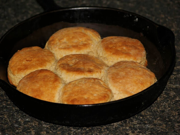 Buttermilk Sourdough Biscuits