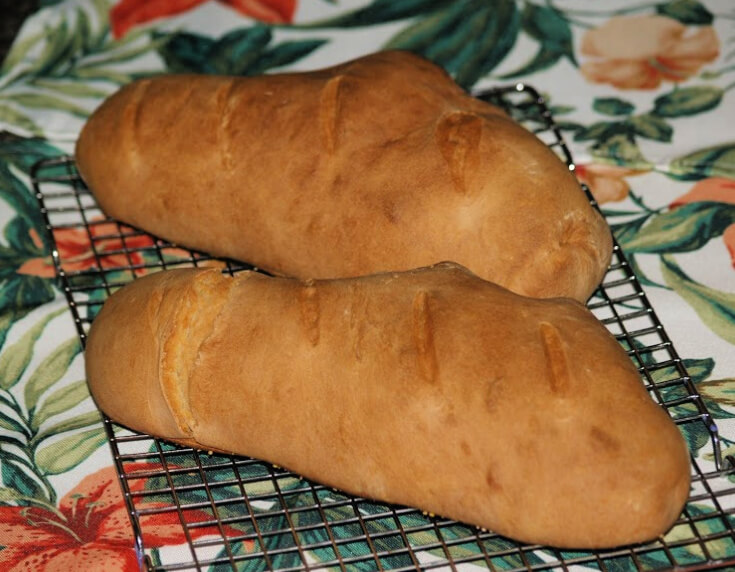 Two Sourdough Bread Loaves