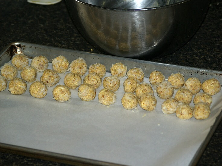 Rolling Chicken Balls