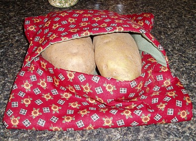 Baked Potato Tortilla Steamer Pattern - Kitchen Accessories