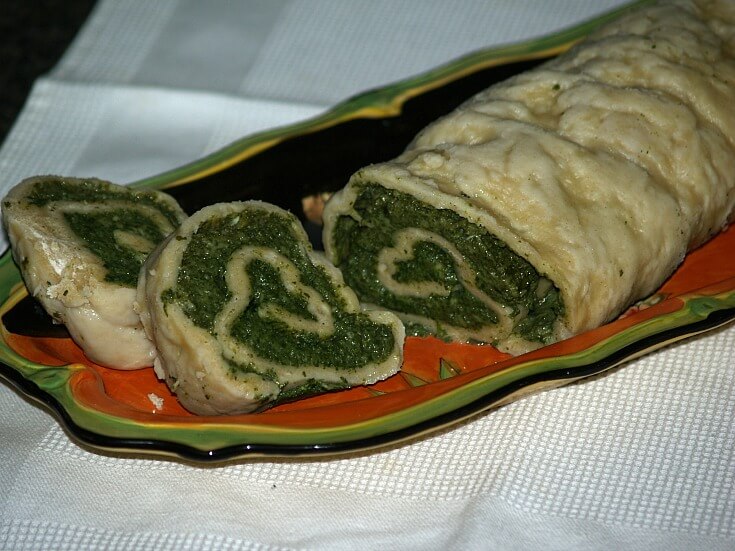 Italian Spinach Roll Recipe