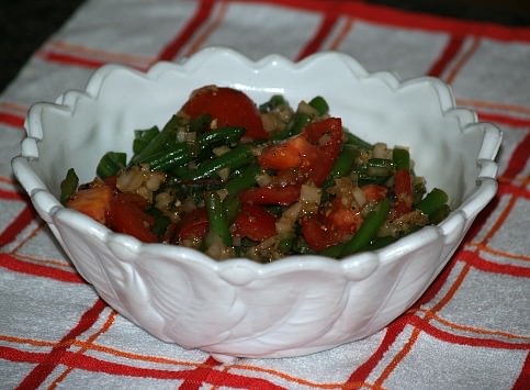 Italian Tomato and Green Bean Salad Recipe