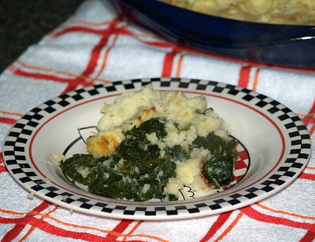 Kale with Potatoes