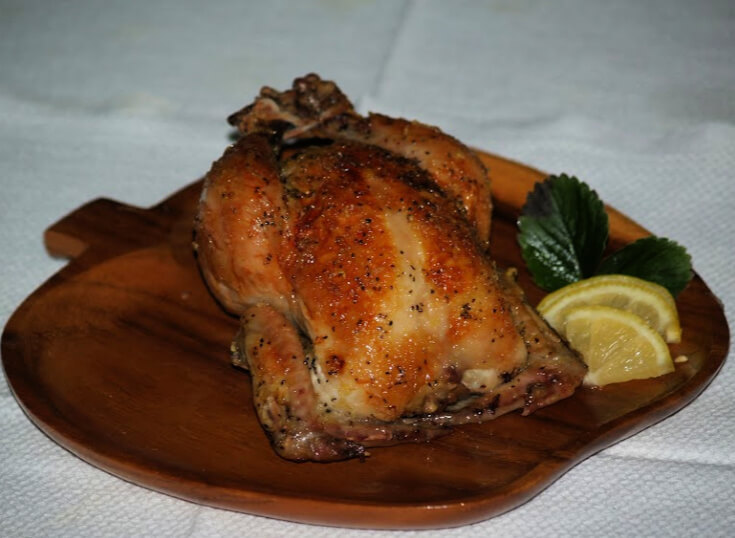 Lemon Glazed Game Hen