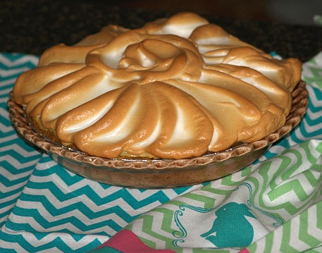 Lemon Blueberry Meringue Pie Recipe