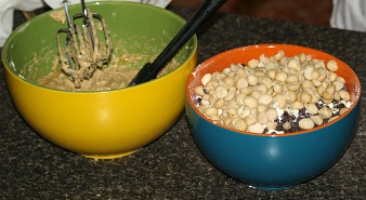 Cream Ingredients and Combine Dry Ingredients