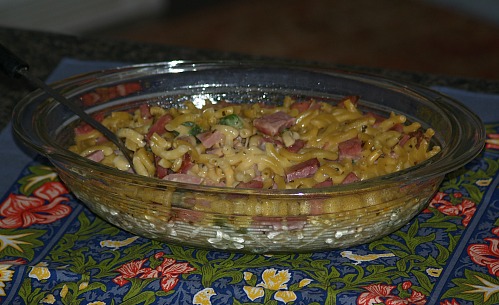 Macaroni and Ham Casserole