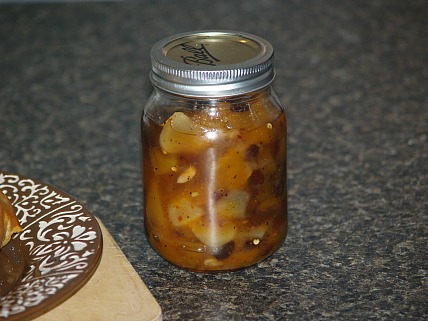 Mango and Peach Chutney