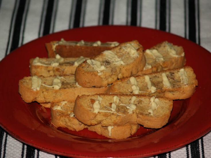 Maple Nut Biscotti