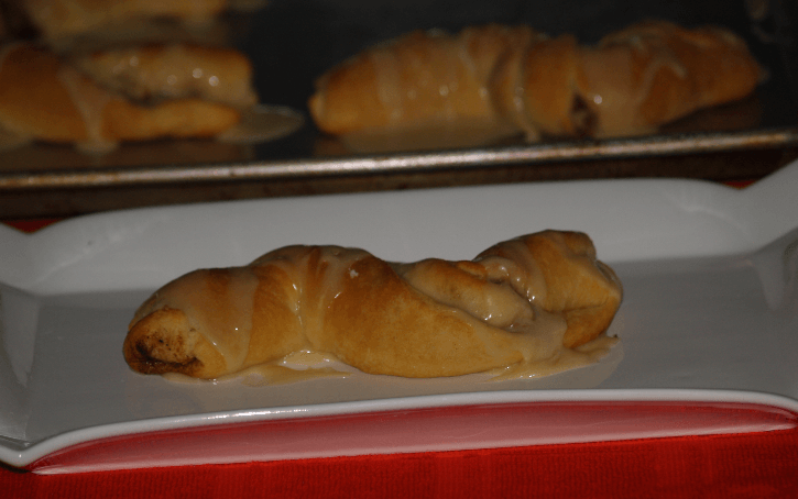 Maple Pecan Crescent Twists