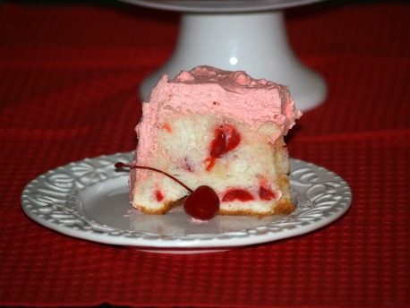 maraschino cherry angel food cake