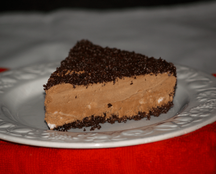 Frozen Mocha Torte Piece