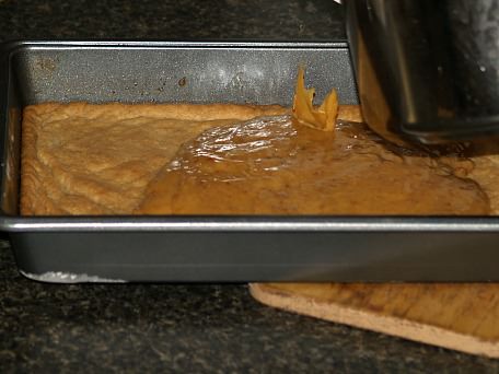 Layer Caramel Over Shortbread