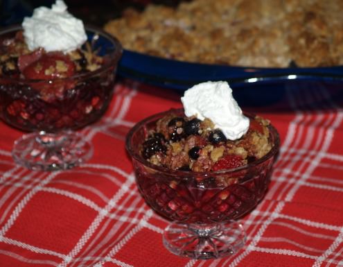 Mixed Berry Crisp Recipe