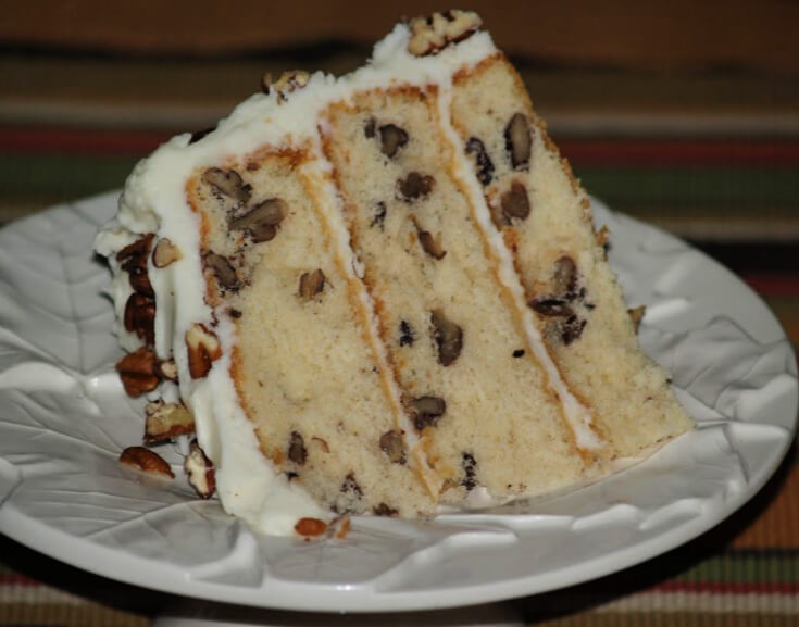 Toasted Butter Pecan Cake Recipe